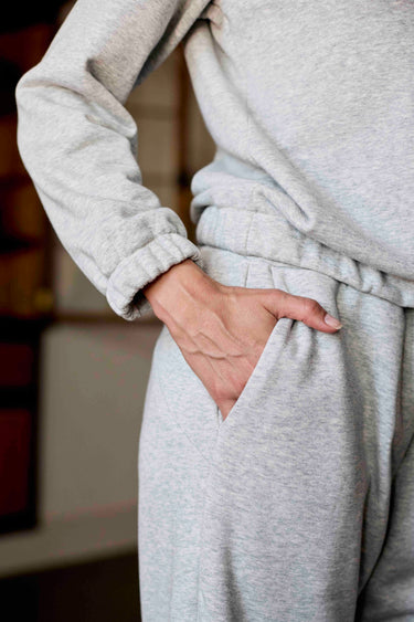 Barrel Pants | Grey Melange