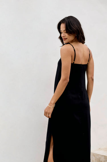 Lilly Slip Dress | Black