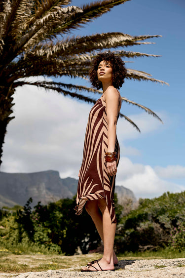Lilly Slip Dress | Mocca Java Fern