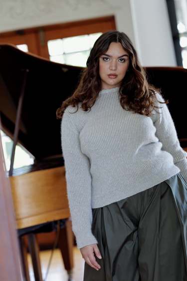 Double Mohair Box Jersey