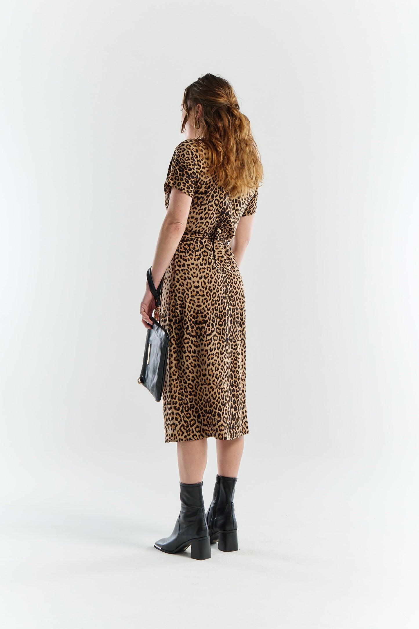 Multi Wrap Dress | Leopard