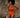 Square Bikini Top | Tangerine