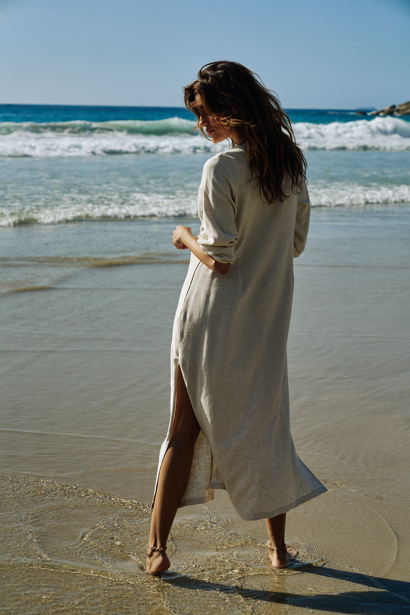 hannah lavery tencel shirt dress dresses Hannah Lavery