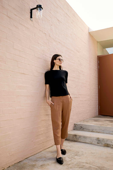 Essential Cotton Tee | Black