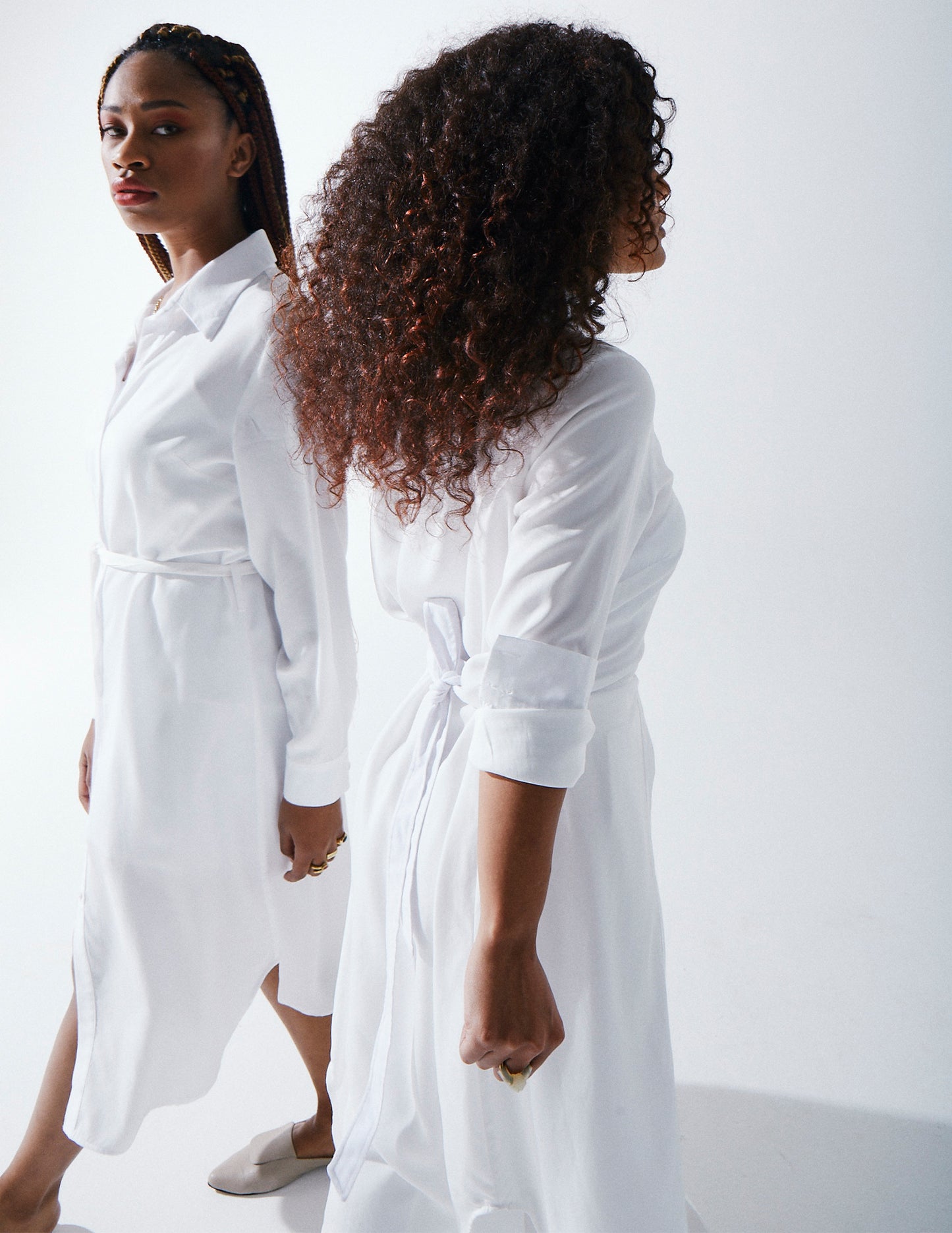 The Tencel Shirt Dress - Hannah Lavery