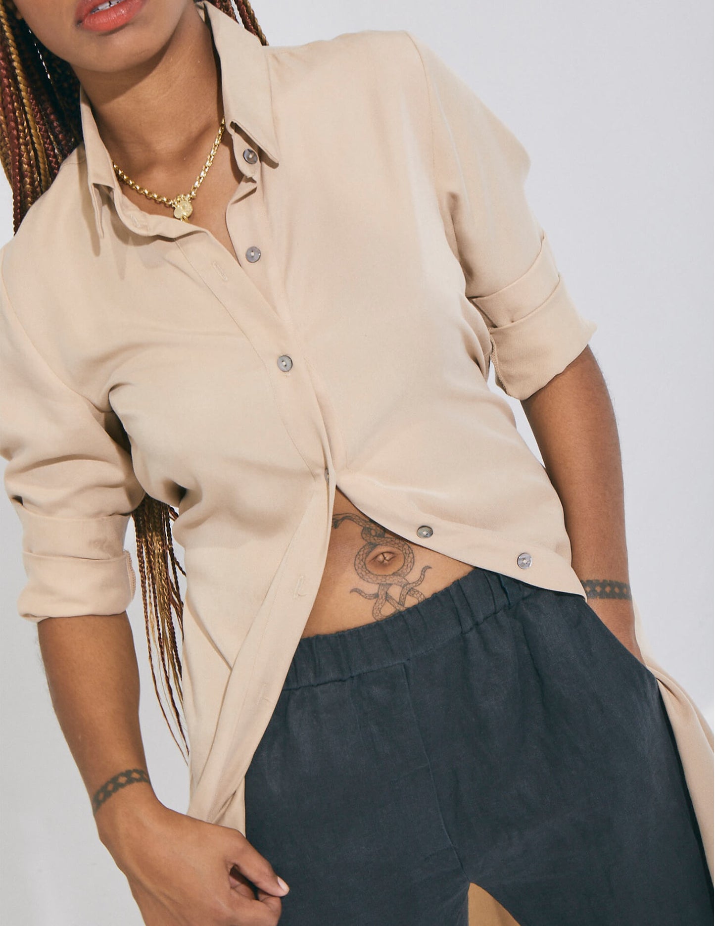 The Tencel Shirt Dress