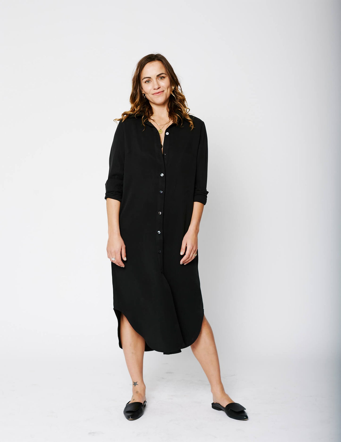 The Tencel Shirt Dress