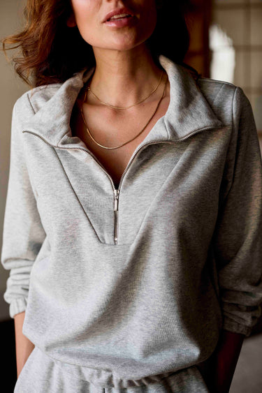 Dylan Top | Grey Melange