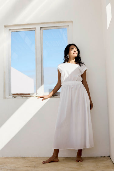 Bay Dress | White