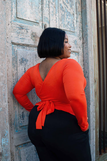 Jazz wrap | Tangerine