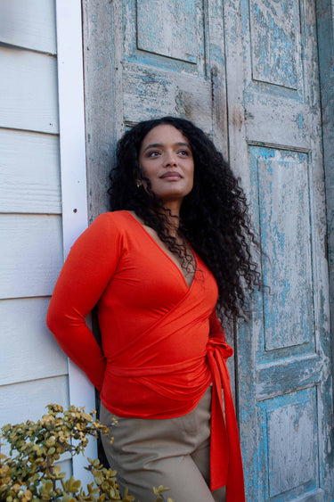 Jazz wrap | Tangerine