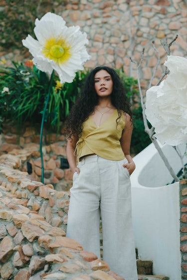 Linen Garden Pants
