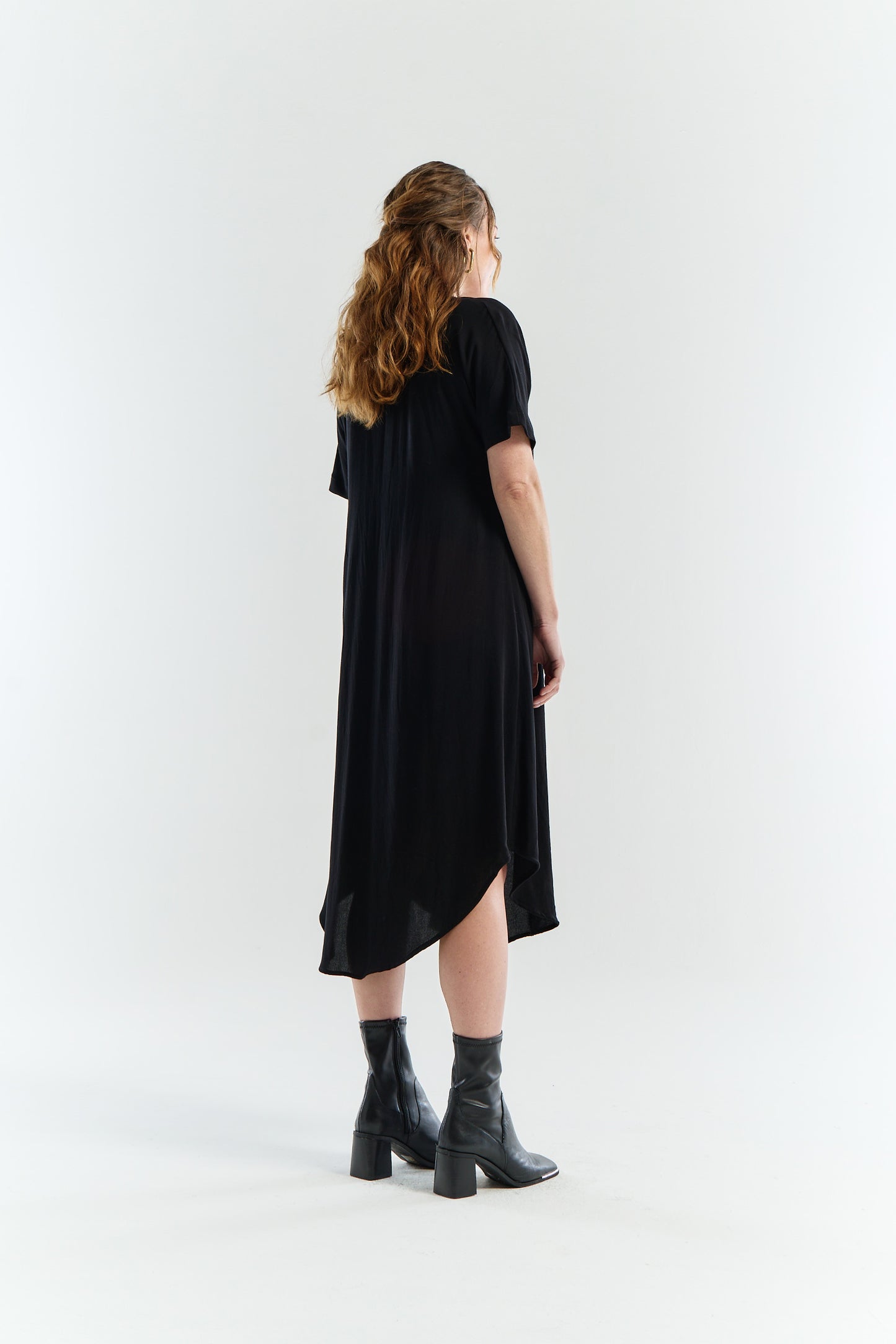 Midi Morning Dress | Black