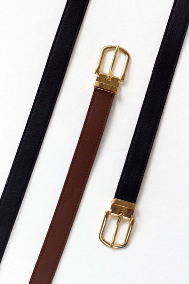 Reversible Belt | Black and Toffee