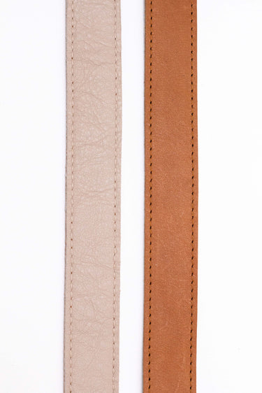 Reversible Belt | Biscuit and Taupe