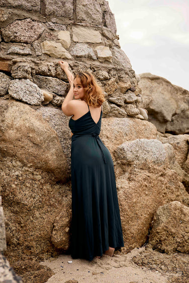 Sangria Dress | Emerald