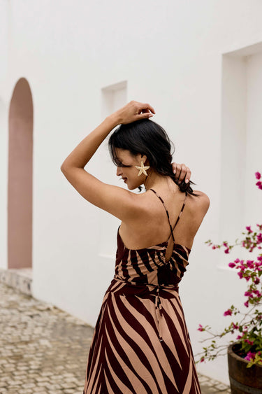 Sangria Dress | Mocca Java Fern