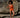 Square Bikini Top | Tangerine
