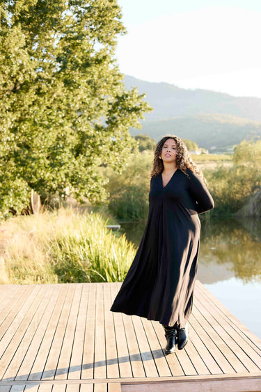 Valley Dress | Black