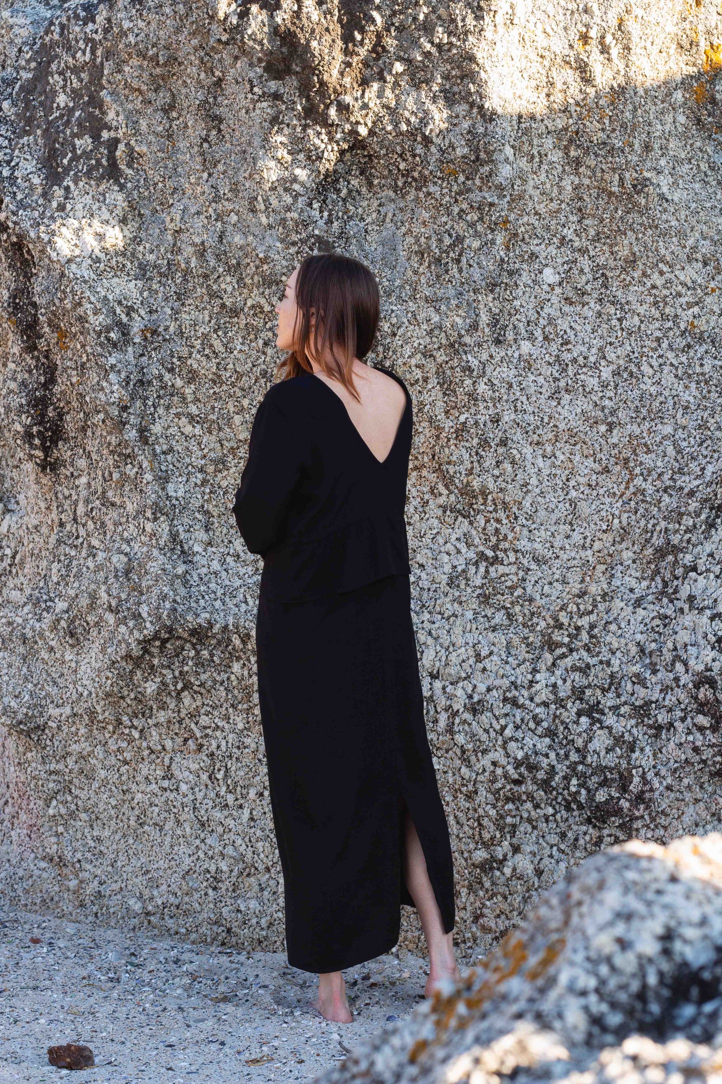 Wave Dress | Black