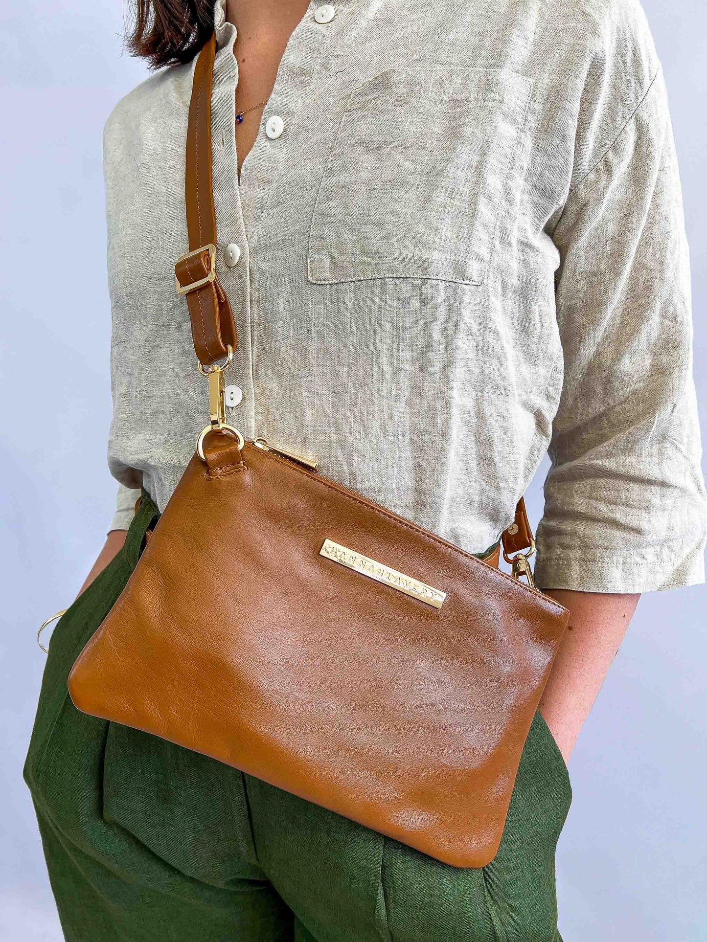 Wallet Clutch Bag | Tan